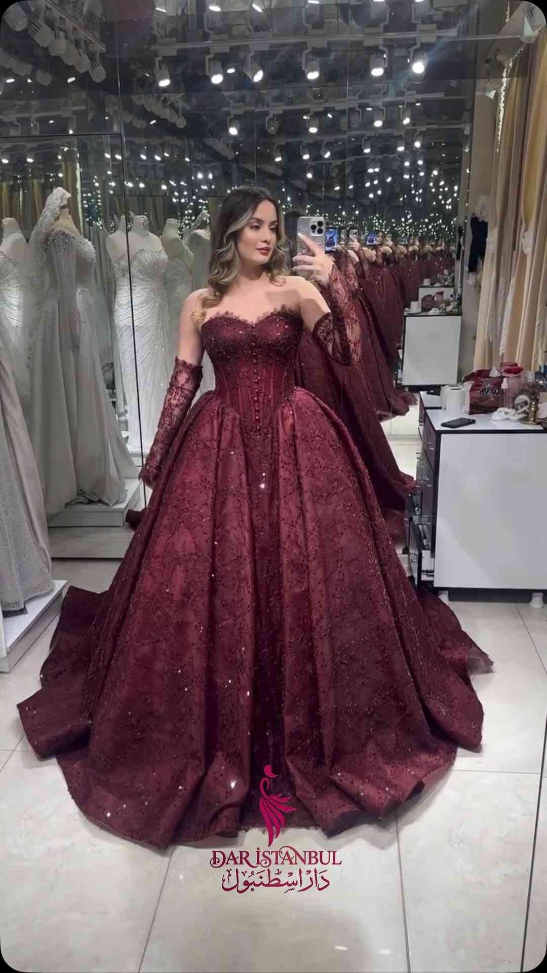 خمري • فستان عروس • دار اسطنبول