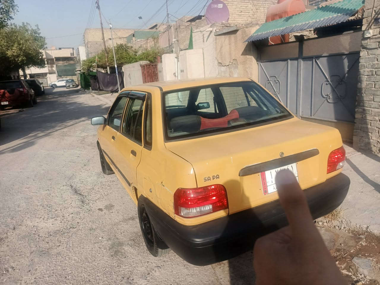 السلام عليكم من رخصة صاحب الكروب سايبا موديل 15 كير ومحرك وصدر خلفي امامي وتخم تاير وباتري وكهربائيات خير من الله نواقصها تبريد ميشتغل والبوشة الخلفية مال الهاوزن السيارة بيها صبغ بنيد وجاملغ اثر ضربة بل بجم ماواصلة للغود رقم بغداد السيارة سعرها 23 بيها مجال جدا بسيط ولسيارة شرط التحويل المكان بغداد الدورة ابو دشير الاستفسار عبر الرقم ***********
