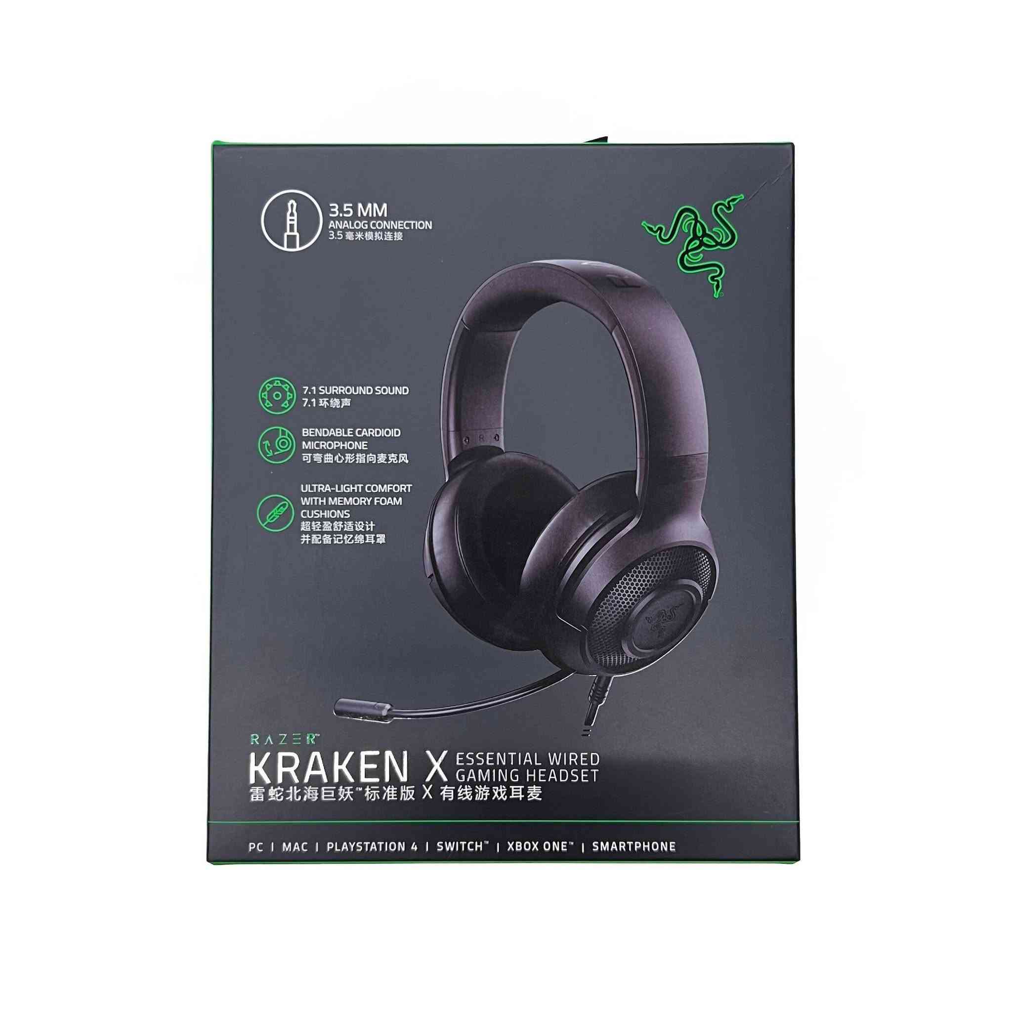 واتساب ***********
سماعات الألعاب السلكية Razer kraken X standard Edition
🎧🔥 Razer Kraken X – خفة ما تحس بيها وصوت يخليك وسط اللعبة!

صوت محيطي 7.1 🎯، ميكروفون واضح 💬، ووسائد أذن مريحة 👓

متوافقة مع كل أجهزتك 📱💻🎮

استعد للغوص في تجربة لعب لا تُنسى!
