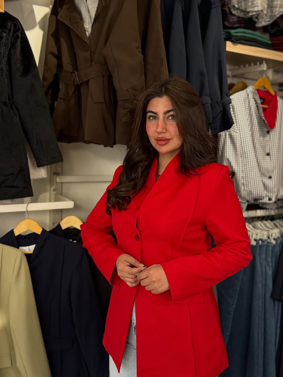 سترة زارا مخصرة • بنطرون • شارع فلسطين