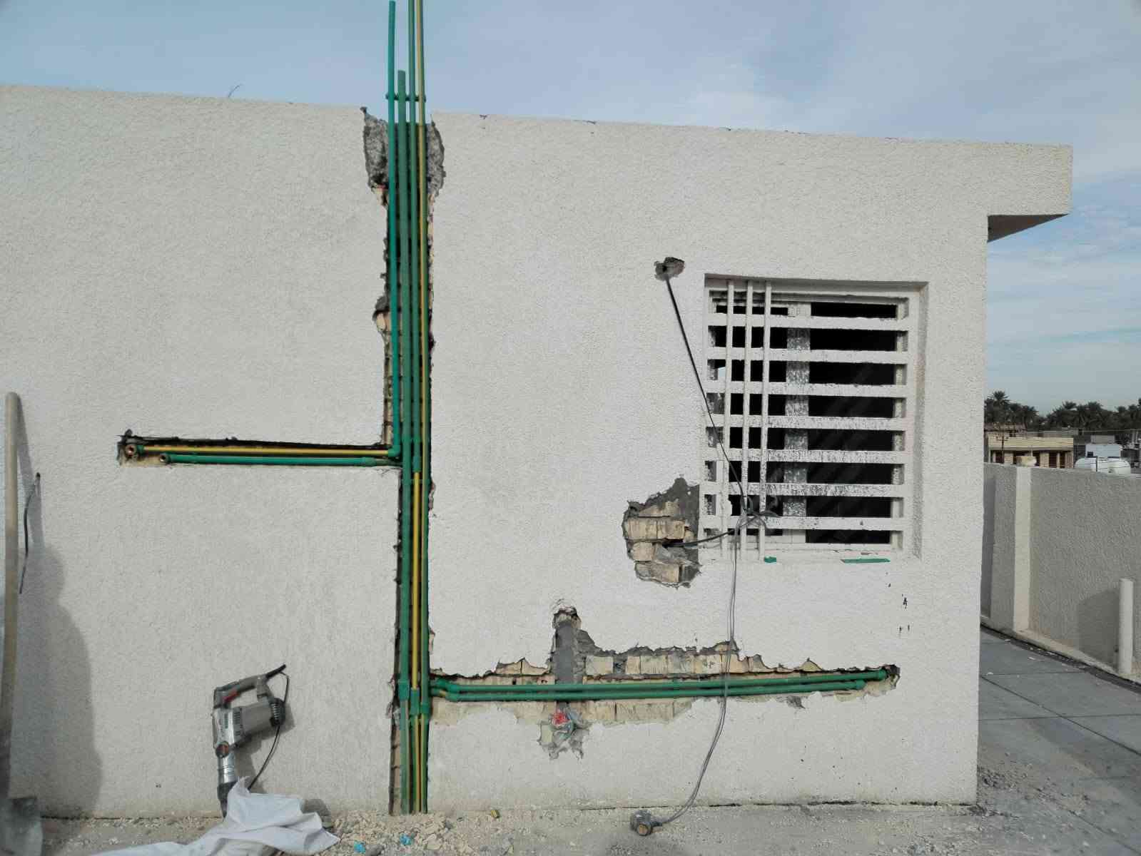 تأسيسات صحية وكهربائية داخل بغداد شغل درجة اولى للتواصل ***********
