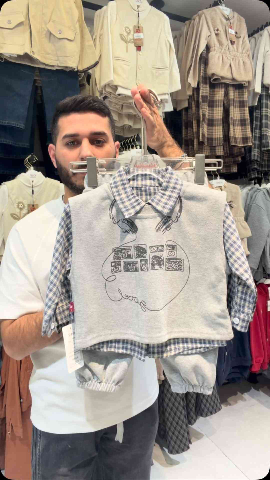 سوت ولادي • ٣ قطع • مقاسات ١-٥