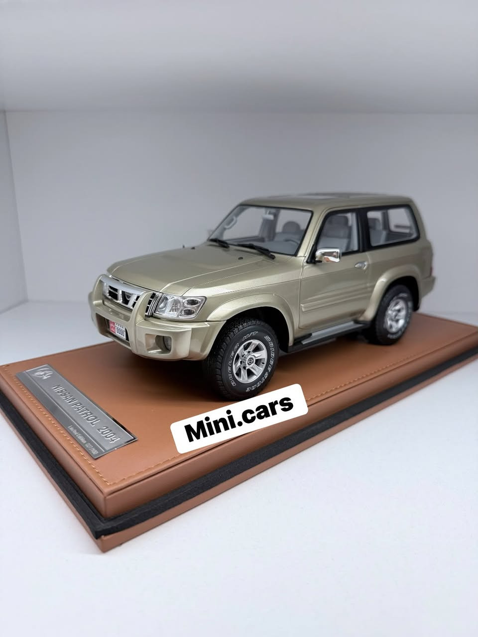 لأول مرة في العراق🔥🔥
Nissan patrol safari 2004 Y61

Limited 100 pcs

Scale : 1/18 Resin

 (free delivery inside Erbil)

WhatsApp: +9647504702207

‎التوصيل لجميع مناطق اربيل مجانا

‎گەیاندن بەخۆرایە بۆ ناو شاری هەولێر

نص مكتوب في الصور:
- Mini.cars