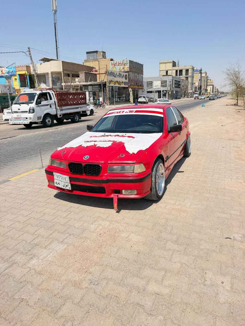 بي ام اي36 موديل 1995 لون احمر
سياره بلادي كير مكينه 28 فانوس كير عادي سياره كفاله عامه بس صبغه جماليه السياره عليه غرامه تتنزل من السعر 42 وبيه مجال مكانه نجف رقم الهاتف ***********
