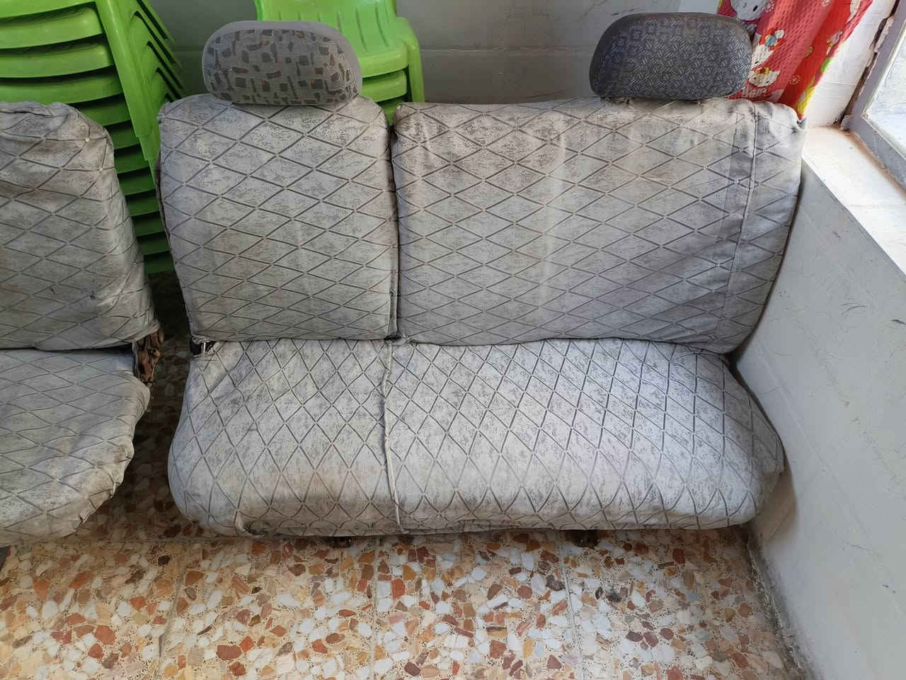 كشنات كيا بريجو ثلاث قطع خلفية + قطعة امامية ماعدى كشن السائق للبيع
بغداد مدينة الصدر 
رقم ***********
