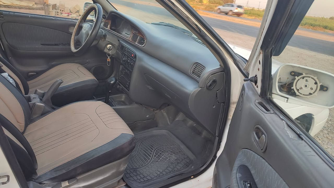 كيا سيفيا البيع موديل 96رقم بغداد مشروع وطني كير اوتوماتيك محرك مفتوح مكينه وكير مكفولات تخم تاير حداديه امامي و خلفي جديد 
كهربائيات كل شغاله 
جام اربعه شغاله ارضيه جلد 
دواخل جديده دشبول نضيف 
سياره مكفوله من كص وضربه وكلبه شرط قماره بلاديه 
مصبوغه حزام الجماليه بدون اي ضرر
تبريد عاطل نقصه كبريسر فقط 
السعر 36بيه مجال *********** مكاني بابل شوملي
