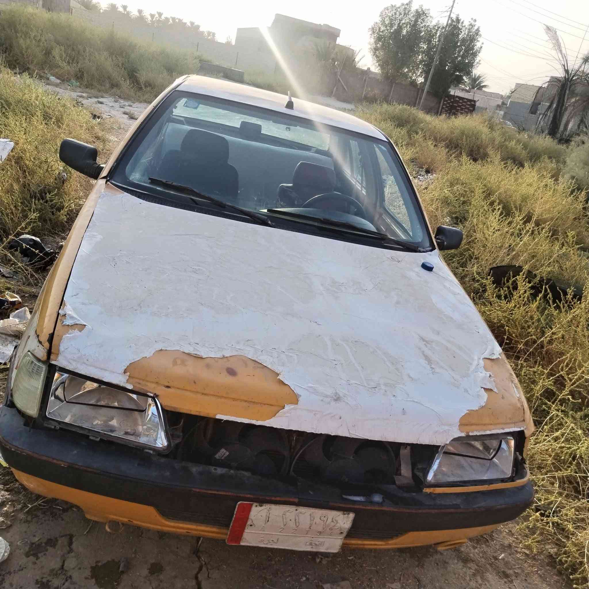 سلام عليكم بيجو البيع محرك جديد الكير ل٢ بي يفلت نقصها دبه مال باور سياره خير من الله بـ7ورقات وبيه مجال ***********
