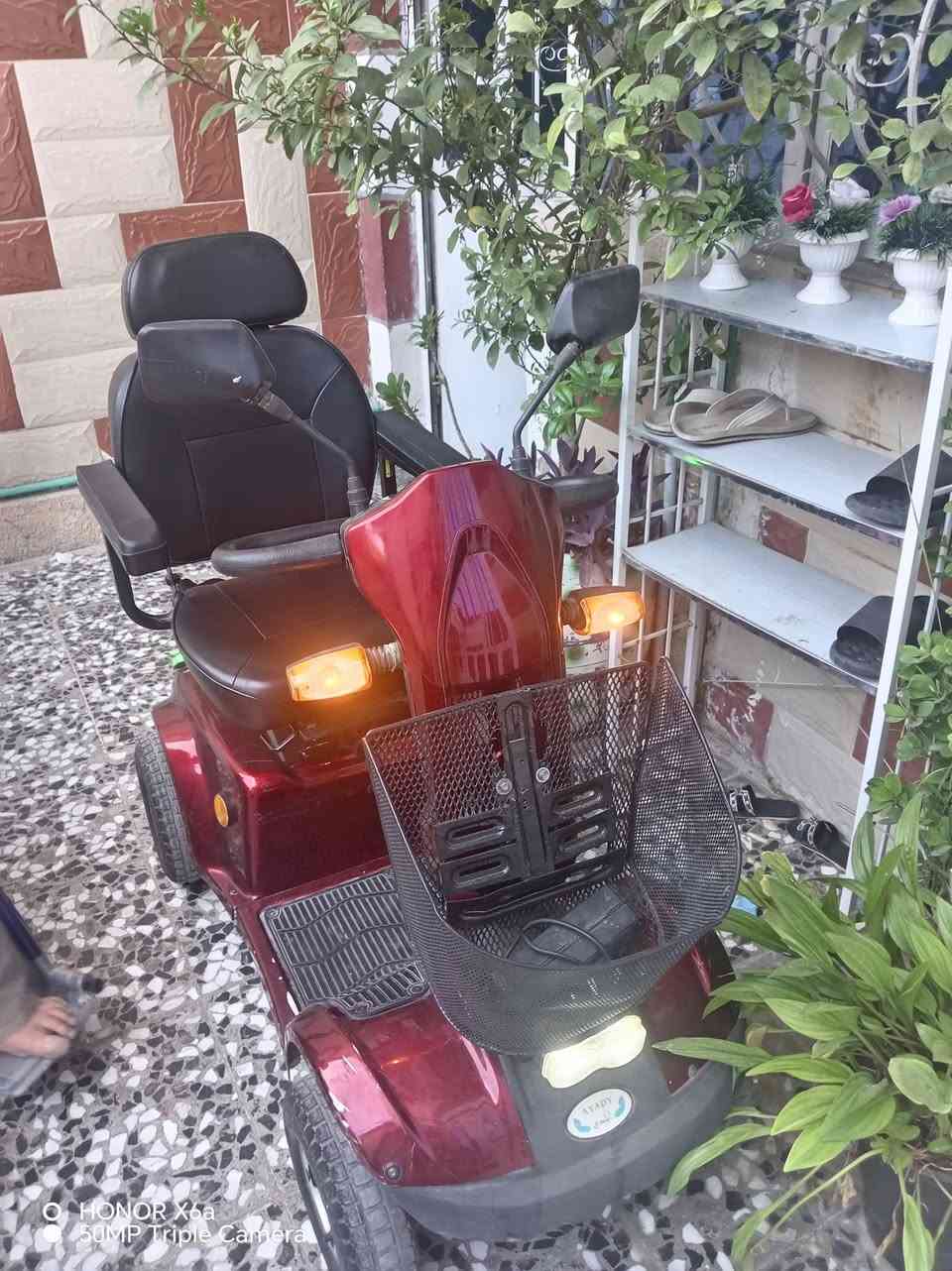 للبيع دراجه كهربائيه شحن الشحنه اربع ايام اربع بطاريات شحن بحاله جيده السعر المطلوب 500 للمزيد الاتصال على الرقم ***********

نص مكتوب في الصور:
- HONOR X6a
- 50MP Triple Camera
- O HONOR X6a