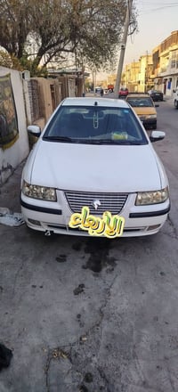 سيارة سمند سورن ٢٠١٢ مكفولة كير ومحرك وتبريد شغال ضربة جاملغ الأيمن ال...