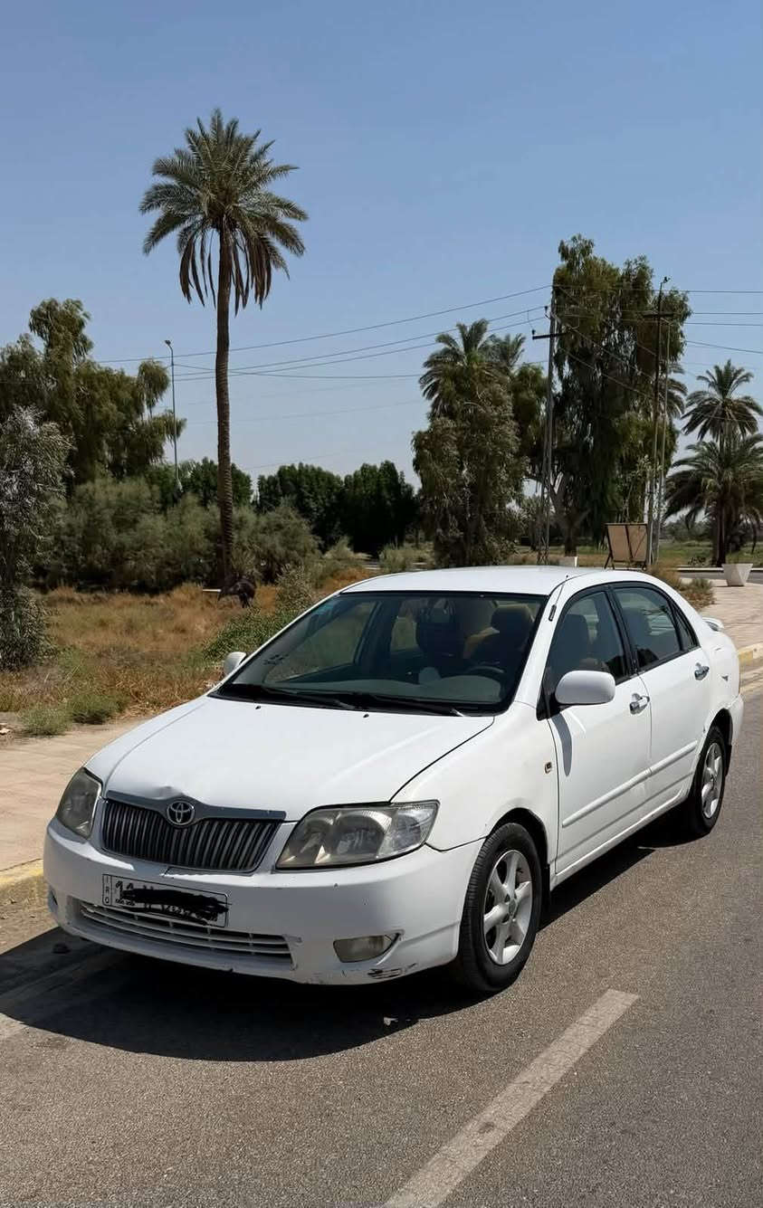 كورلا بيكاتشو 2007 خليجي
محرك 1800
رقم بغداد أنكليزي 
السياره كير محرك حداديه جاهزه 
تبريد ثلج 
صبغ جاملغ خلفي 
المكان بابل سدة الهندية
***********
