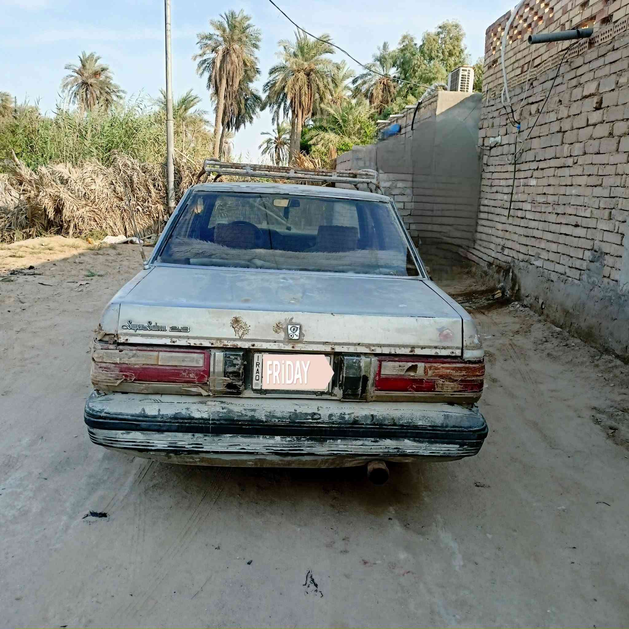 سياره سوبر 85للبيع
السياره شوفت عينك السعر 25 وبيها مجال 

المكان الناصريه سوق الشيوخ 

التواصل ع الرقم 

***********

نص مكتوب في الصور:
- FRIDAY