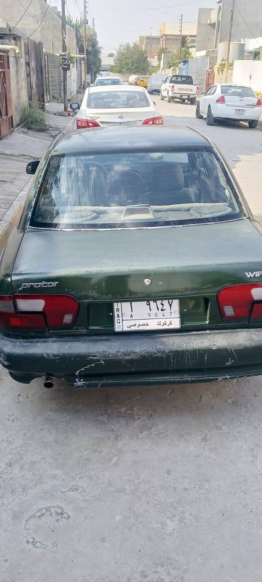 سياره بروتون للبيع رقم كركوك حره
موديل 2002 كير عادي
 محرك مجفت جديد بيها بطاقة بانزين 
السعر 33 و بي مجال شويه 
للتواصل الرقم ***********
