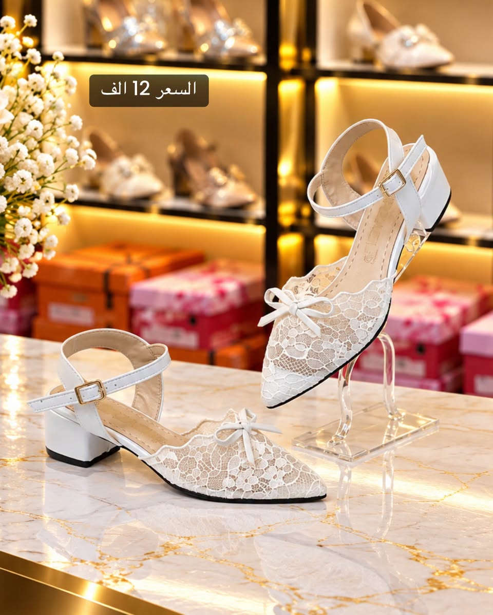 حذاء نسائي • كعب ٣سم • مقاسات ٣٧-٤١
