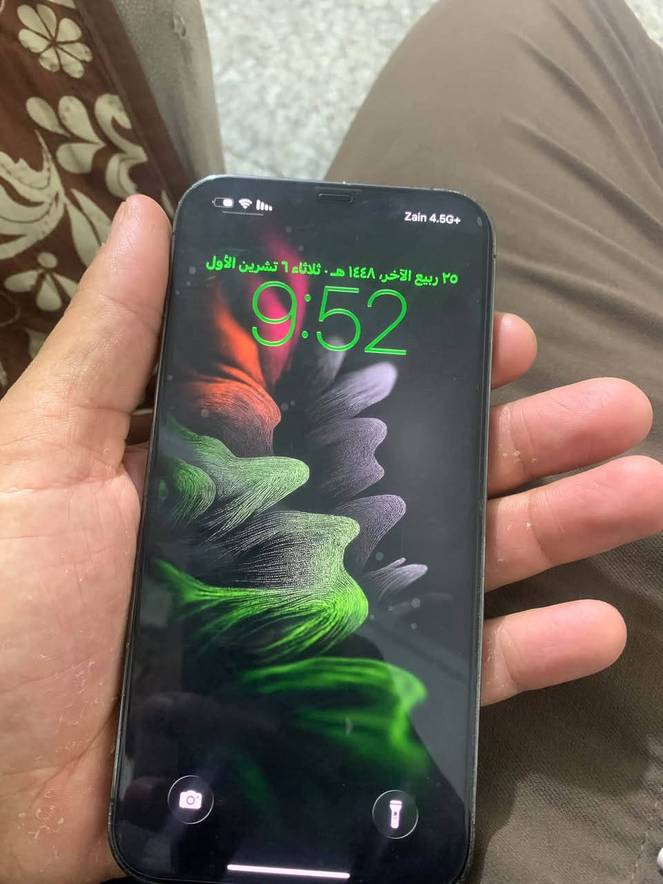 آيفون ١٣ برو ماكس • ١٢٨ • بطاريه ٧٨