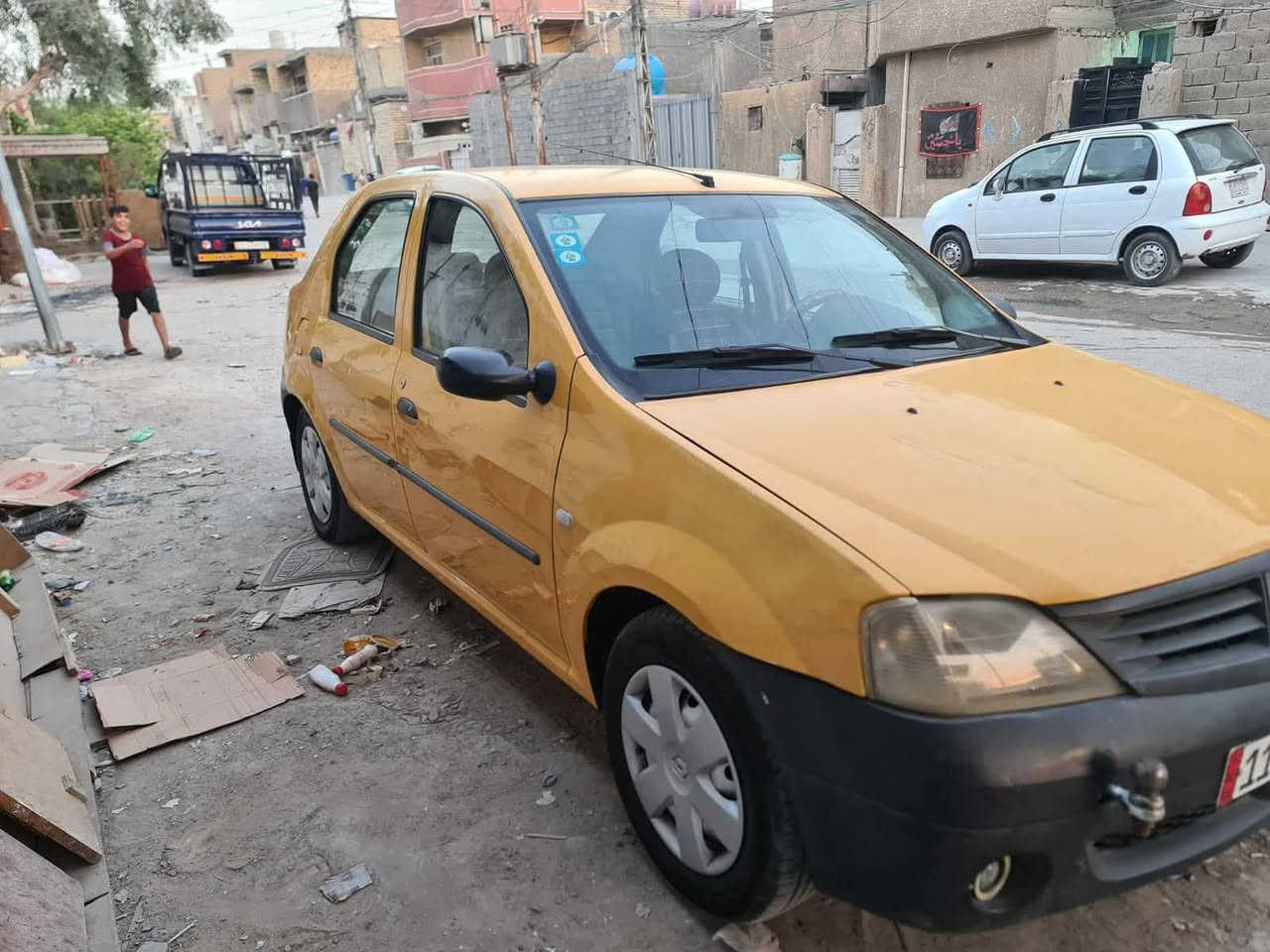 سلام عليكم رينو لوكان للبيع  موديل 14رقم بغداد نكليزي بسمي تحويل  مباشر سياره مكفوله كفاله عامه من كلشي مكان بغداد ***********
