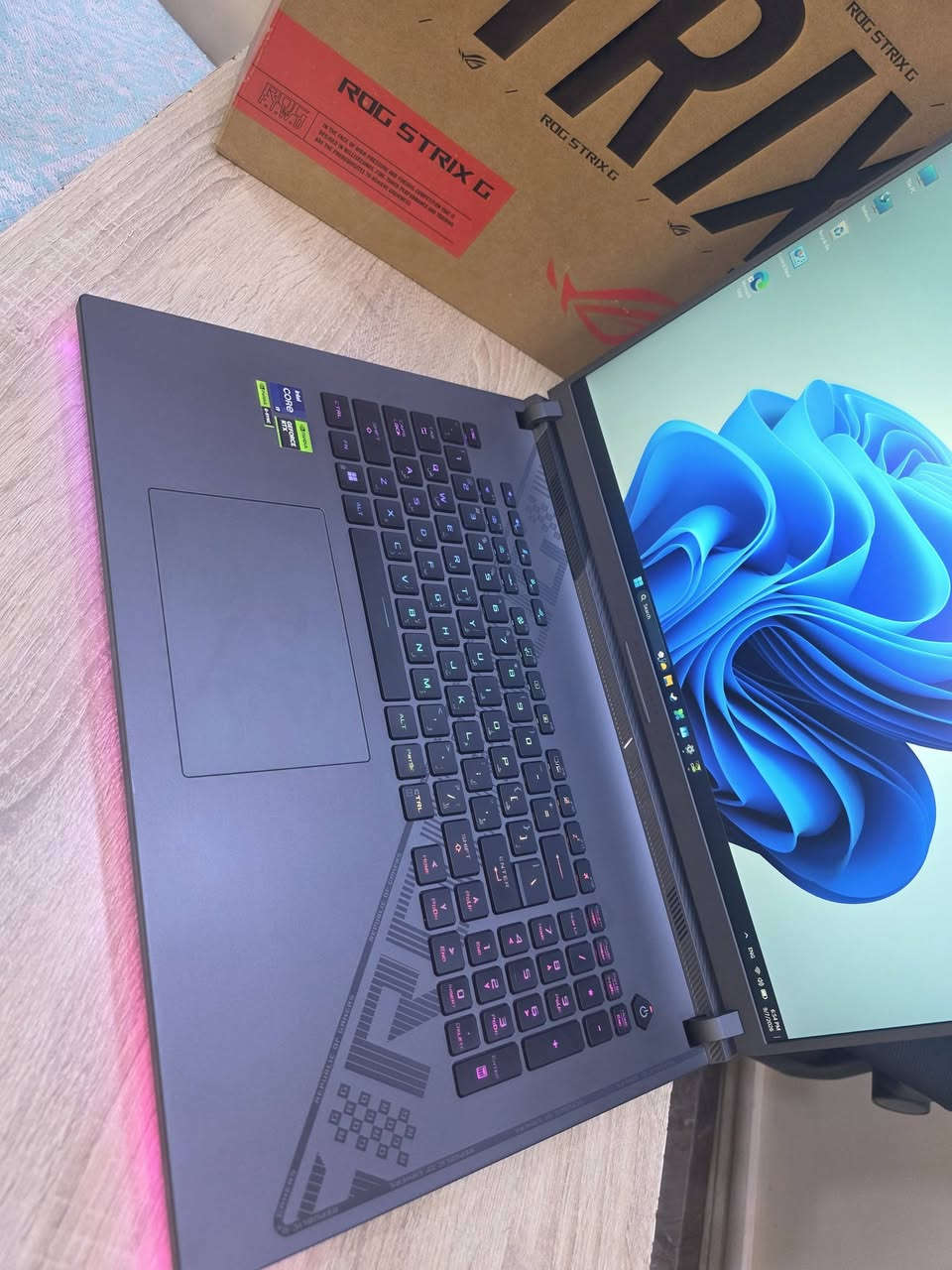 Asus Rog Strix G18
CORE I9-13980HX
RAM 64GB DDR5
HARD 1TB SSD
SCREEN 18 INCH
2K - IPS - 240HTZ
RTX4080-12GB 175W
Box and Charger orginal

لاپتۆپێکی زۆر بەهێز بۆ کاری گەیمینگ و رێندەر و دیزاین
خاوێنی ٩٥% 
گرێنتی ١ مانگ
هەولێر
***********
