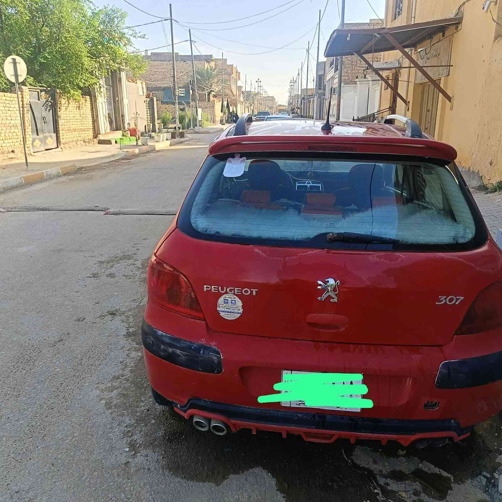 السلام عليكم،بيجو 307،فرنسي للبيع رقم بابل السعر 40 وبيه مجال ‏‪***********‬‏
