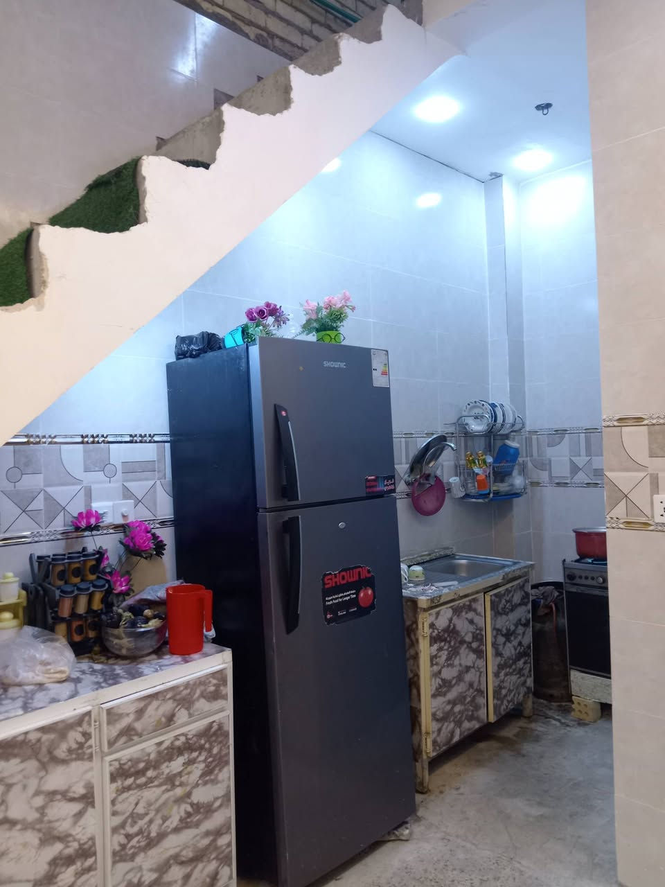 نص قطة مساحه ٦٣البيع ب بقطاع ١٦ قرب صيدلية كريمة ثاني بيت علا الشارع *********** بي واتساب
