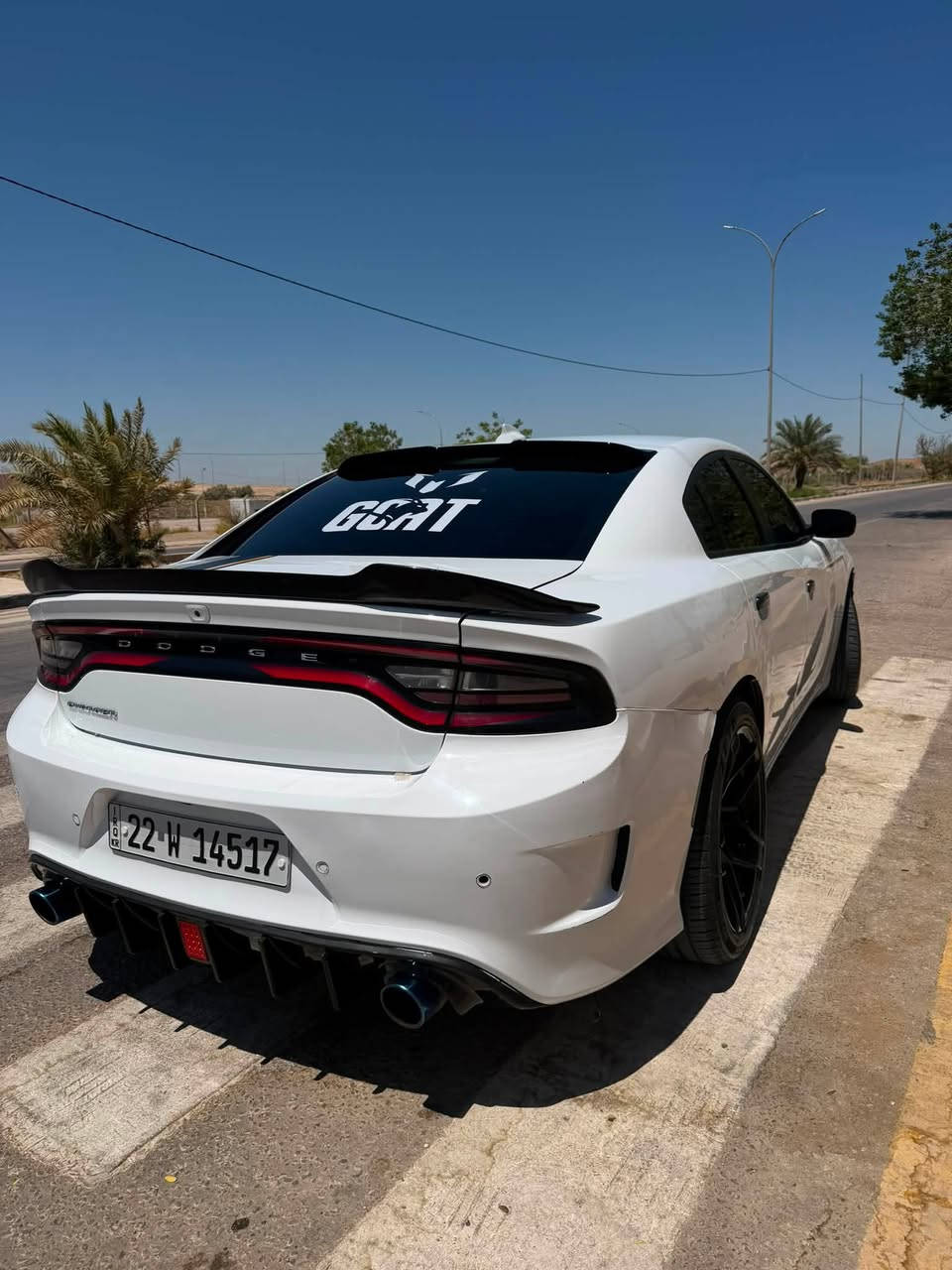 السلام عليكم
دودج جارجر 2023 SXT 
محدثهSRT بالكامل
ماشيه 76mi
شاشه كبيره 
حساسات خلفيه 
تشغيل عن بعد 
لايت زينون 
-ويل مميز جدا من روهانه
-برمجه عامه مع فتح فصله✈️
-برمجة مصطفى ايكل
-سبايدر صندوق
تخم تاير حديد 
السياره حادثها سطحي بنيد فقط وهنا صار بيها بارد بلجاملغ الخلفي
السياره بيها كتاب تضليل80‎%‎ ينتهي 1/5/2027
السياره رقم اربيل بااسمي 
السياره ماناقصها اي شي 
سعرها 247 وبيها مجال 
مكان السياره بالحله
***********
