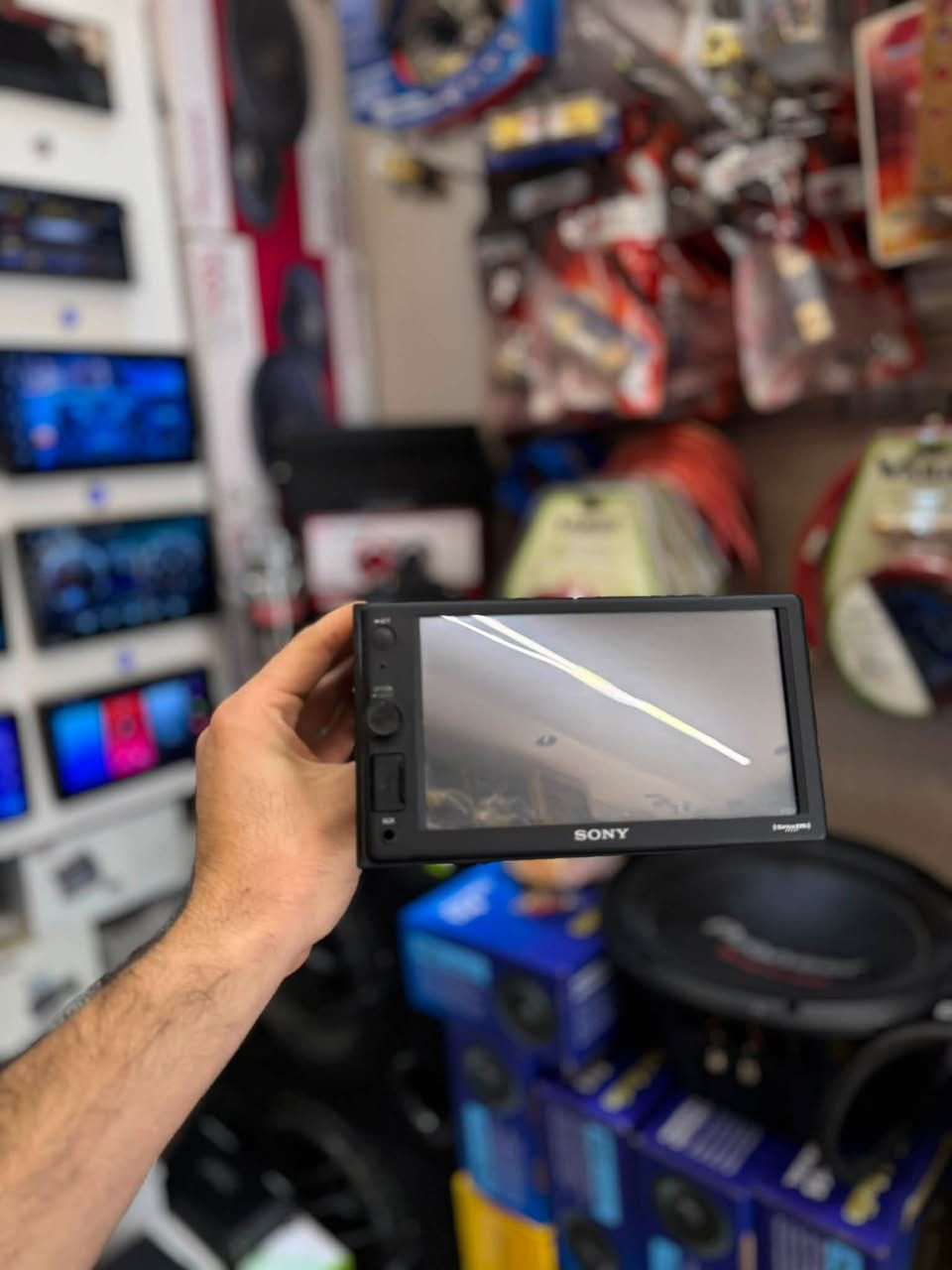 السلام عليكم ♥️
متوفر شاشات 7ing تفصيخ كلش جديدات 🔥+كل ملحقاتها موجوده + شاشات حديثة 🔥

SONY 
كاربلاي + 3 مخارج RCA احترافية 🔥+ كامره
PIONEER
كاربلاي وايرلس + 3مخارج RCA احترافيه🔥+كامره

 مايخص مضخمات الصوت الاحترافية 🔥😈
تتوفر كافه انواع الصوتيات الاحترافية وكافه أنواع السيارات 👌🏻 مركز الخليج منذ 1981🫡
بغداد نفق الشرطه مجاور الكنيسه 📍
*********** مهندس مصطفى ♥️
