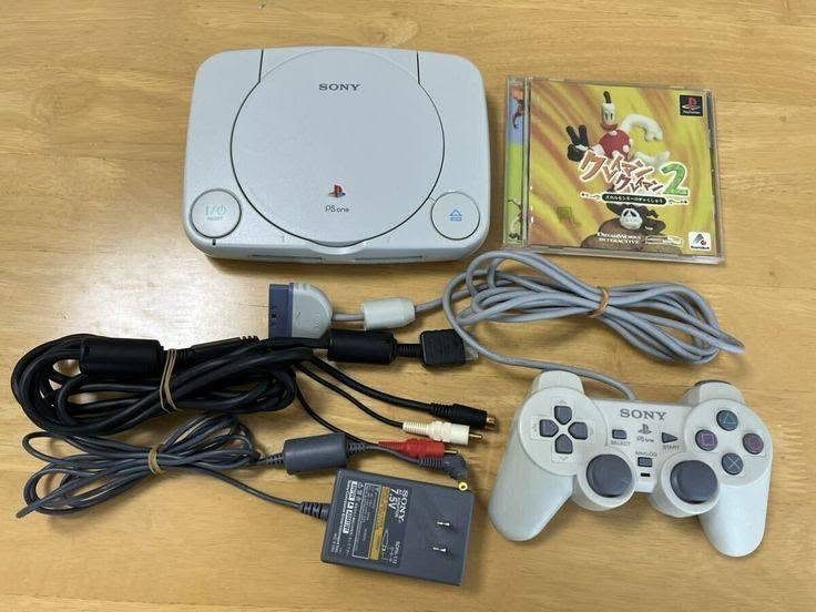 السلام عليكم
متوفر PS1  سلم كامل ملحقاته 

1-جوستيك اصلي

2-محوله اصليه 

3-فيش اصليه

4-قرص هديه 

بسعر 55 الف مع التوصيل كافة المحافظات 

للحجز ***********
