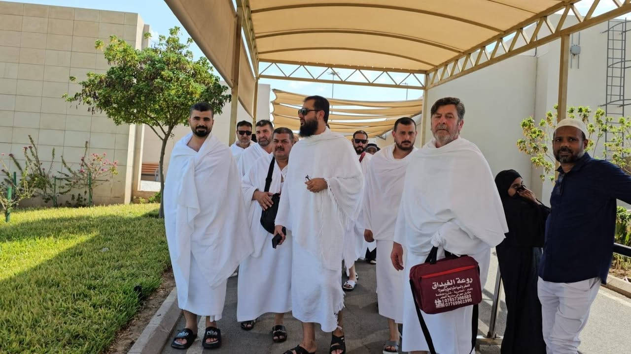 الحمد لله الذي ببنعمته تتم الصالحات...
بفضل الله وكرمه، أتمّت قافلة شركة روعة الغيداق مناسك العمرة، نسأل الله تعالى أن يتقبل منهم صالح الأعمال ويجعلها عمرة مقبولة وذنبًا مغفورًا.

تعلن شركة روعة الغيداق عن استمرار استلام الجوازات لرحلتنا القادمة:

 * تاريخ الرحلة: 9 - 9 - 2026

 * نوع الرحلة: براً

 * تفاصيل الإقامة:

   * 4 أيام في المدينة المنورة 

   * 7 أيام في مكة المكرمة 

وببرنامجين ( محبس الجن )و(ابراهيم الخليل) 

وباسعار تنافسيه جداً جداً

الأماكن محدودة، نسعد بخدمتكم وتسهيل رحلتكم إلى بيت الله الحرام!

المتعهد؛ استاذ محمود فاروق 

فرع الفلوجه؛شارع جيش الشعبي

للاستفسار :***********
