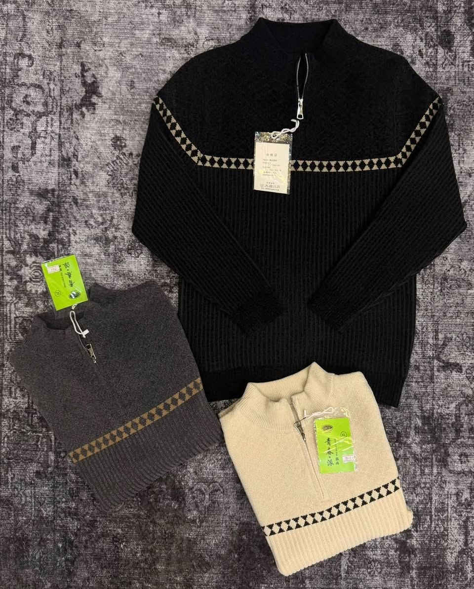 بلوز صوف • مقاس L-3X • ١٢ قطعة