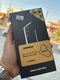 S25 الترا  جديد ما مشتغل  ذاكرة 256  لون اسود  ضمان عين الفهد  السعر 1...