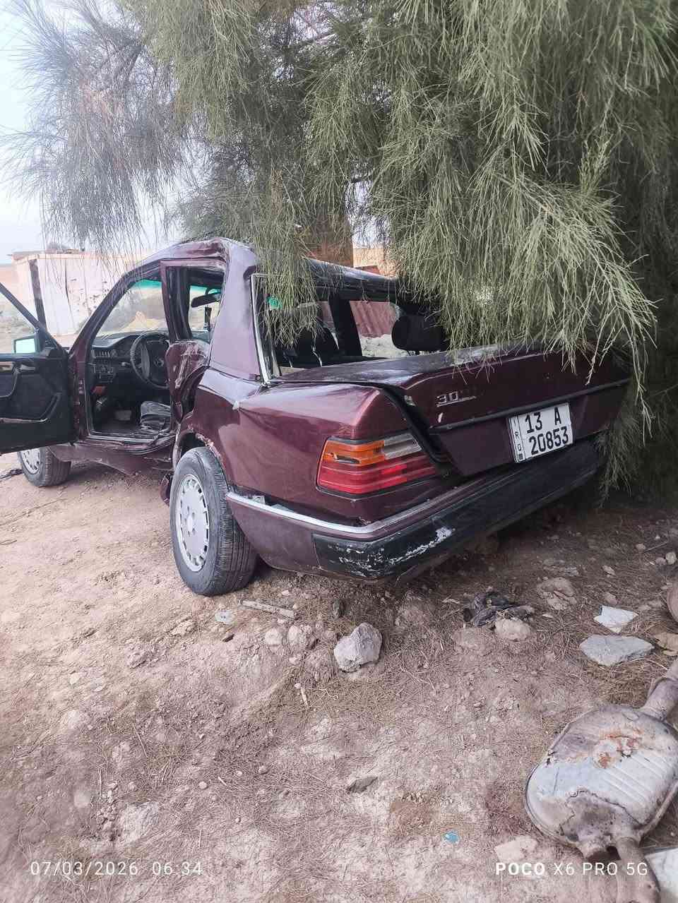 #للبيع
مارسدس دب  موديل 91 رقم  ميسان  بإسمي گير ومحرك  3000 VVT  بيها حادث 
 السعر 22 بيها مجال 
 
المكان البصرة القرنة الشرش 
***********
