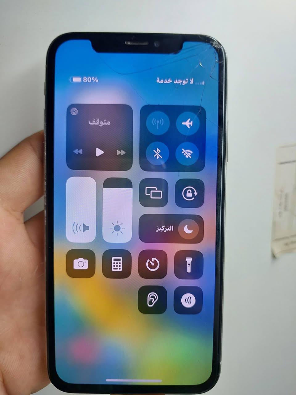 ايفون X • ٢٥٦ • بطارية ١٠٠٪