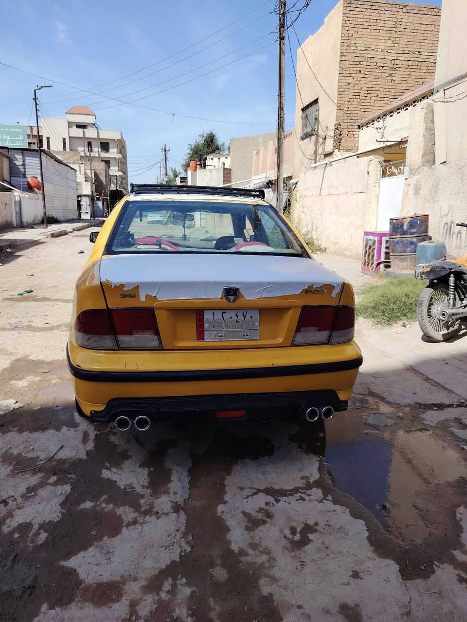 بيع مستعجل سمند 2011 كير ومكينه مكفولات شرط التحويل السعر 22 وبيهه مجال مكاني بابل مركز المدينه وهذا رقمي ***********
