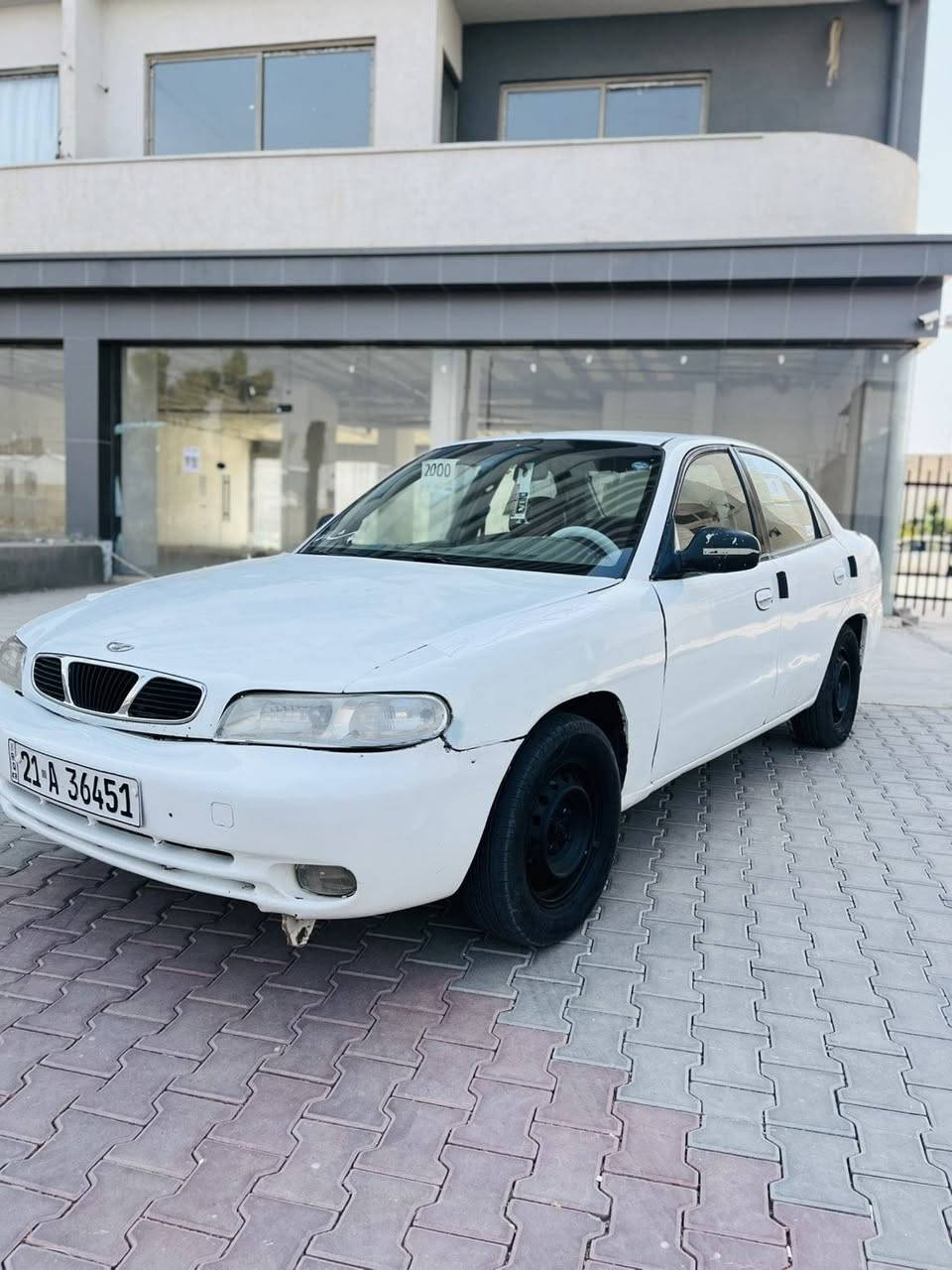 دايو نوبرا 
موديل 1997
سنويه جديد2030
دفتر بنزين بي
هزه فحص جديد
تبريد بس يراد غاز
38$بي مجال
***********
***********
مكان كركوك كركوك, العراق
