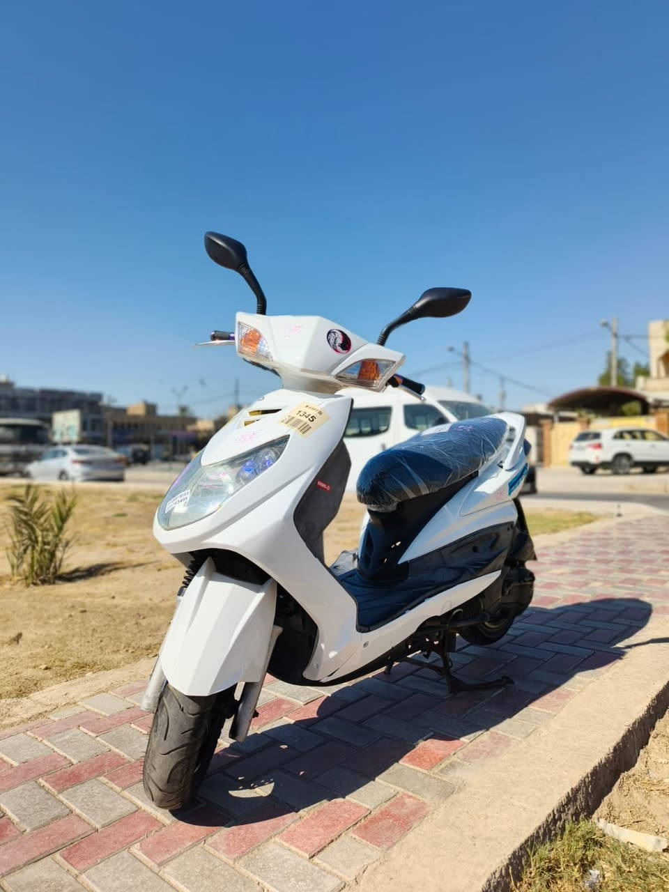 دراجة سكنس(فحل يابانية خطين )  🛵 للبيع
دراجة شلعه معدل كهربائيات كلهه شغاله 
دراجة جديده  بلادية
أي نقص مابيهة
جيب فيتر وتعال افحص
العنوان بغداد مدينه الصدر قرب مطعم ليمونه الاستفسار الاتصال على الرقم  ***********
