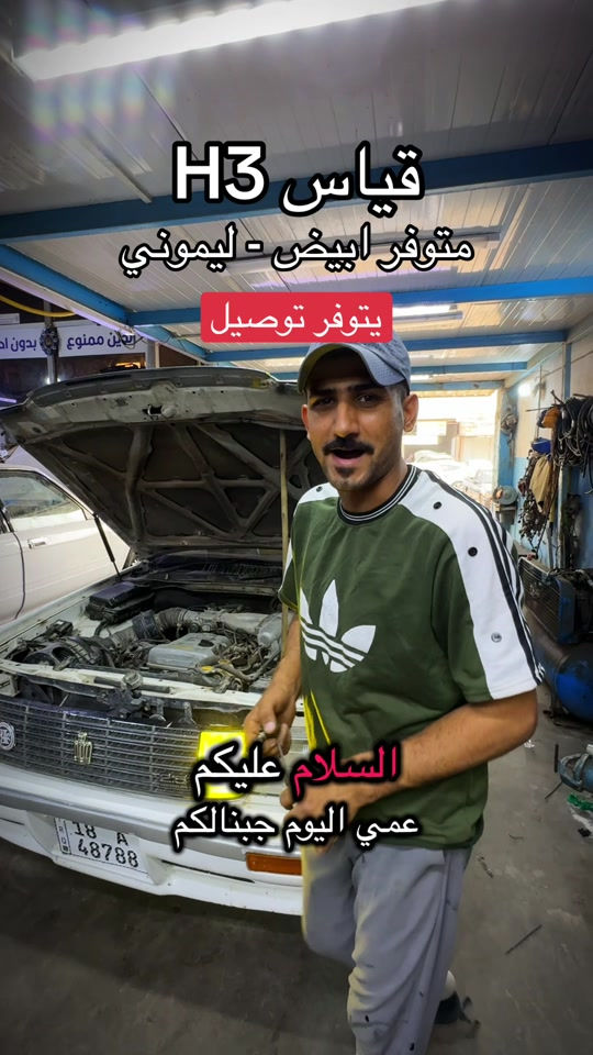 كشاف ضباب • قياس H3 • ليموني
