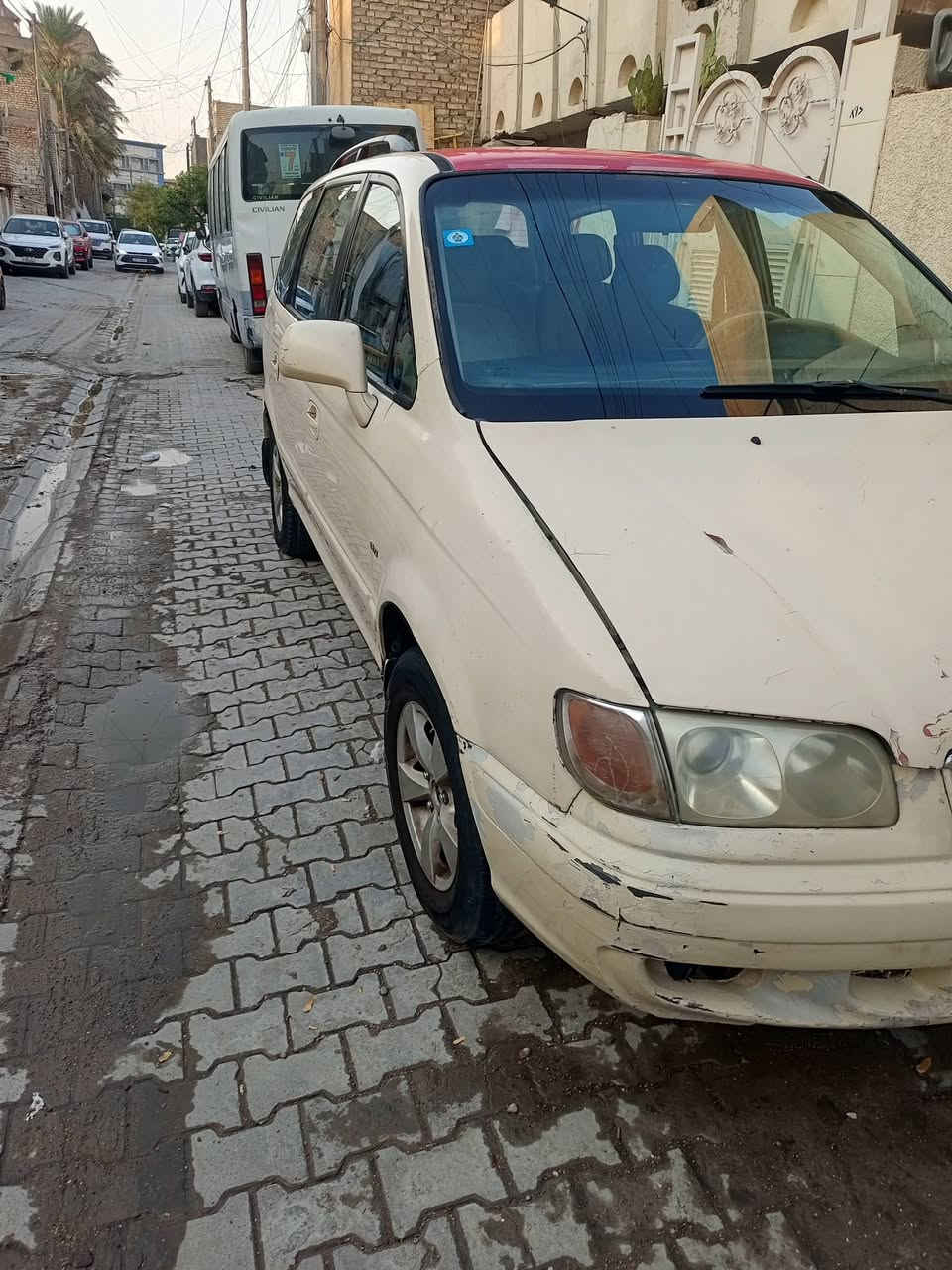 هيونداي تراجيت مديل 2006 سبعة اراكب للبيع رقم بغداد باسمي سيارة نظيفة كما موضح بالصور مكان السيارة بغداد الحرية رقم صاحب السيارة ***********
