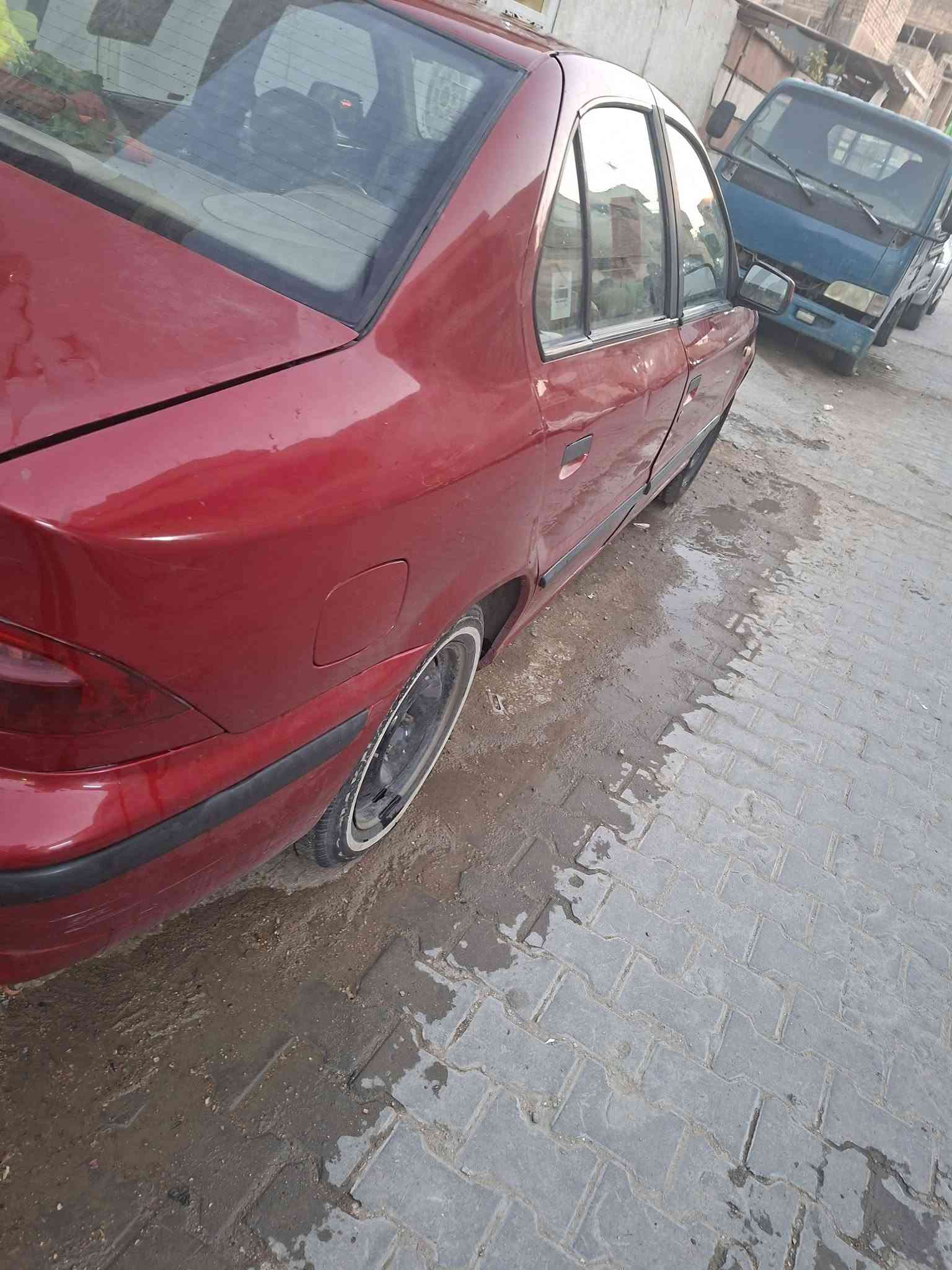 السلام عليكم سمند 2012 للبيع بأسمي تحويل ثاني يوم كير محرك جاهزات تبريد شغال  سياره جاهزه متصرف عليها اي شي  السياره مكفوله ما بيها ضربه بيه طخه بخشم البنيد وخياس بالهلال جاملغ خلفي معمر وبيه اشويه اخياس بالقماره اثر سيبايه مشدوده سابقا  . السعر ٤٣  رقمي ***********
