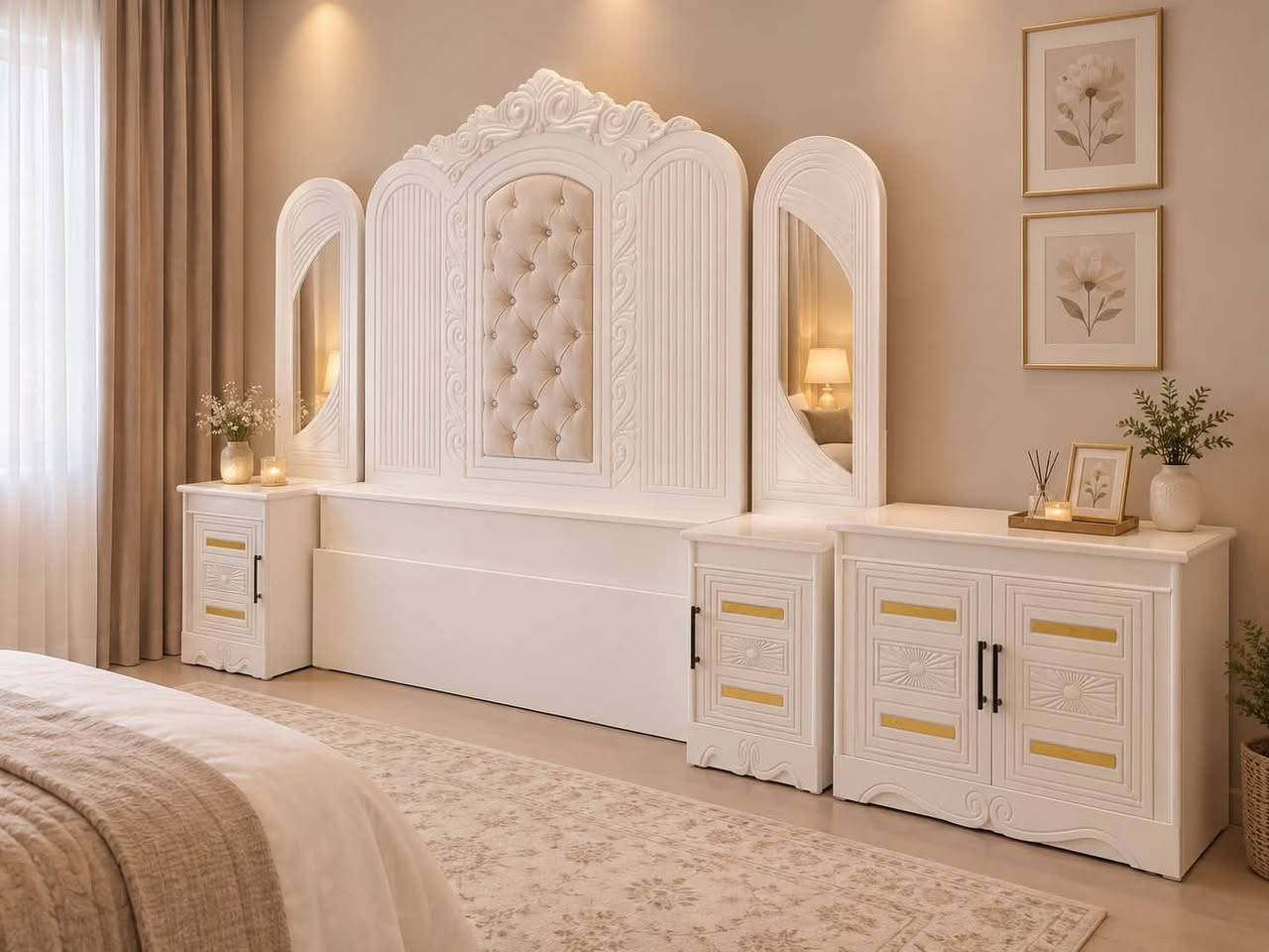 نجارة عراقية • ٩ قطع • شازلون طابوريه