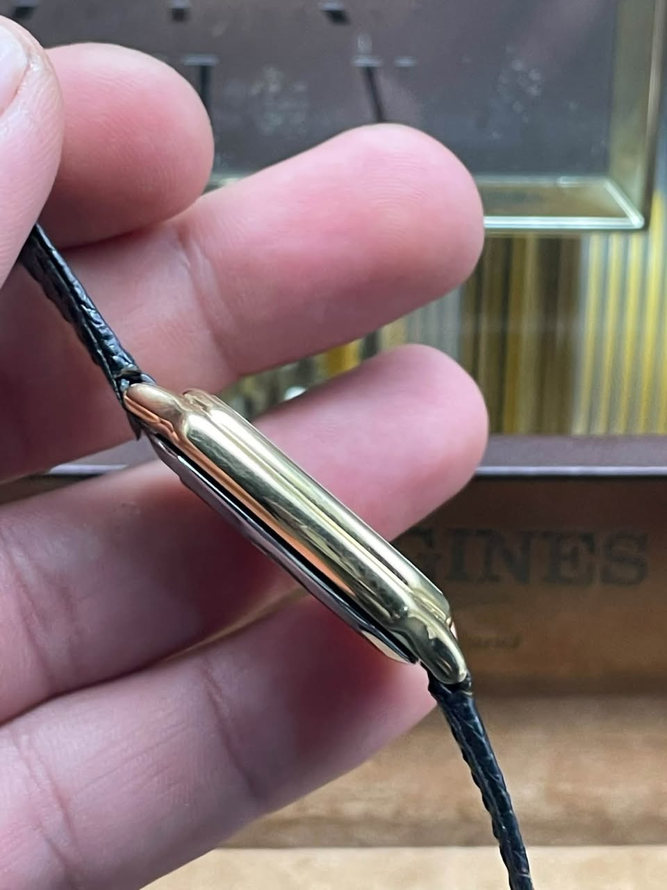 Longines import of precision devices

-لونجين استيراد الأجهزة الدقيقه 

- Saiz Offer 31  Length with ear 36 // المقاس العرض ٣١ الطول مع الأذن ٣٦ 

-ماكنه اوتوماتيك رقم الماكنه ٩٩٠ 

-النظافه لوك الساعه بعدها بالاستيكر الخلفي مع العلبه الاصليه جميع التفاصيل اصليه 

#ملاحضة السعر خاص ويوجد توصيل لجمع محافظات العراق 🇮🇶 والأردن وسورية
