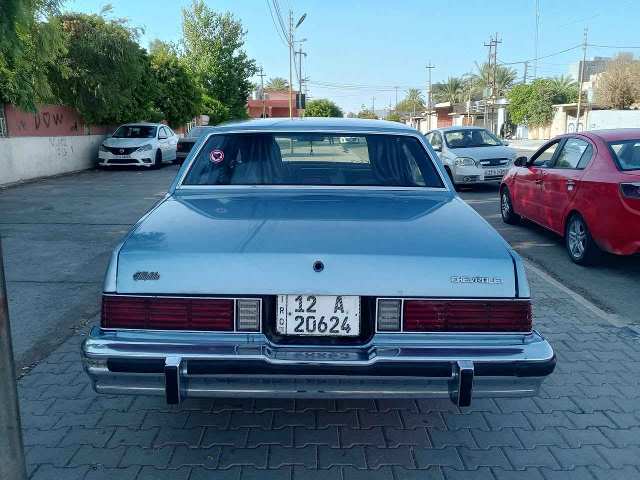 ماليبو موديل1981وضع شركه   تبريد شغال رقم اجنبي سنويه بسمي رقم جديد صدر امامي خلفي جديد تخم تاير باتري جديد مسجل وسستم سمعات باور ستيرن كير اتوماتيك تعليك 730 سياره حلوه وكلاسك مال بيت ومال عوائل سعرها 36 وبيها مجال جدآ بسيط عنواني كركوك///////***********////////

