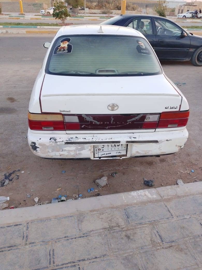 سلام عليكم سياره للبيع كورله موديل ٩٤ حداديه كهربائيات تبريد راعيه موجود سنويه لل ٢٧ السعر ٤٨ وبيه مجال ***********
