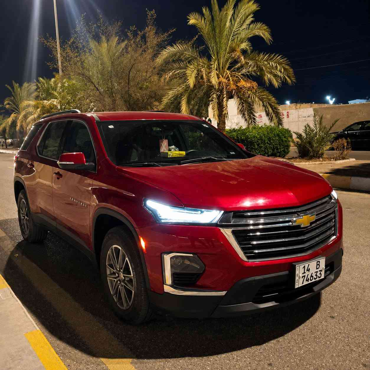 بسم الرحمن الرحمن
🚘 للبيع شيفروليه ترافرس LT موديل 2023

📍 الموقع: ميسان

💰 السعر المطلوب: 230$ (قابل للتفاوض)

📞 للتواصل: *********** — واتساب

(((ماشية 50 الف كيلومتر))))

🔹 المعلومات:

• شيفروليه ترافرس LT موديل 2023

• اللون: ماروني

• المحرك: 3.6L V6 — 305 حصان

• 7 ركاب

• السيارة بحالة جيدة وقريبة من حالة الوكالة

• الضرر السابق في أمريكا: بابين جهة السائق

• الأيرباقات سليمة بدون أي ضرر

• مرقمة في البصرة — ترقيم جديد منذ حوالي 5 أشهر

• السنوية باسم المالك

✨ المواصفات والتجهيزات:

• جنوط قياس 18 مع إطارات بحالة ممتازة

• إضاءة زينون أصلية مع LED وكشافات دعامية

• نظام دخول وتشغيل ذكي (بصمة للأبواب، الشنطة، والتشغيل)

• تشغيل عن بُعد

• رادار أمامي مانع تصادم

• حساسات انحراف المسار

• حساسات خلفية أصلية

• نظام نقاط عمياء ومساعدة تغيير المسار

• كاميرا خلفية أصلية

• شاشة وسطية كبيرة سلايد

• منفذ USB داخلية خلف الشاشة

• شاحن لاسلكي

• مقاعد مخمل أسود أصلية

• تدفئة للمقاعد الأمامية

• مقعد سائق بتحكم كهربائي

• باب شنطة كهربائي

• نظام تكييف ثلاثي المناطق

• سايد بريك إلكتروني

• نظام صوتي متكامل

• عادم مزدوج

• إشارات على المرايا الجانبية

• تحكم بالمقود + بلوتوث + أوامر صوتية + مثبت سرعة

• نظام ABS مانع انزلاق

🔥 سيارة عائلية نظيفة ومواصفات كاملة وجاهزة للاستخدام الفوري.

📞 للاستفسار: ***********

💬 واتساب متوفر

📍 ميسان
