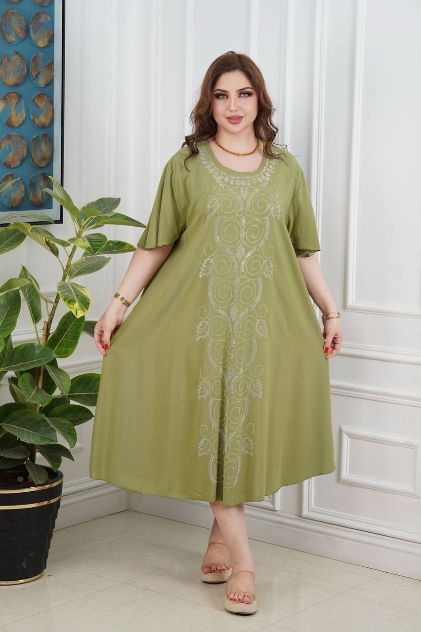 ✅ دشداشة نسائي 

✅الخامه كشمير ساده مطعم ستراس درجه اولئ 

✅القياسات  2XL.  3XL  4XL. 5XL

✅اقل طلب درزن 

✅سعر الدرزن 👈 84 الف فقط والتوصيل ٥ بغداد وللمحافظات ٦🔥
الحجز واتساب ***********
