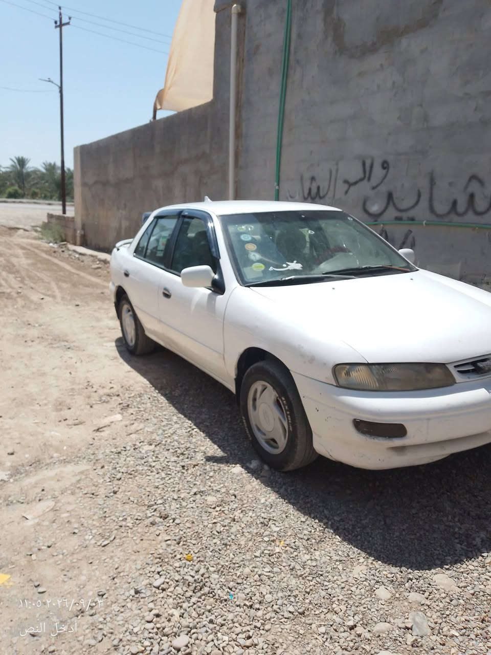 السلام عليكم سيفيا موديل 96 سياره جاهزه مال جناي سياره ما بها اي نقص تبريد شغال حداديه ما صار لها يومين نفضتها نفض السياره جاهزه باسمي رقم بغداد السعر 38 وبيها مجال شيء قليل عنوان ديالى سراجه اخون رجاء فد الشراي يتصل***********
