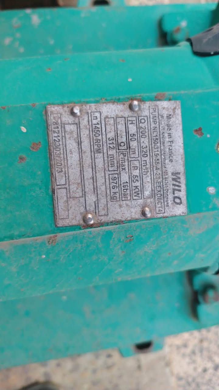 للبيع مضخه 75 احصان8X6 WlLOهيت 50وكيو 320 العنوان سامراء رقم هاتف 📞 ***********
