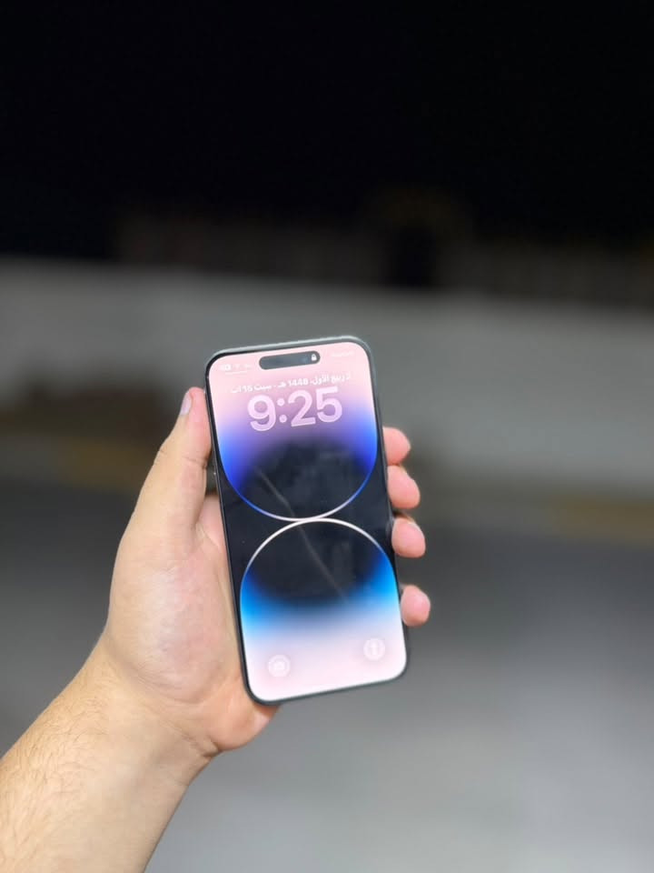 السلام عليكم
للبيع ايفون 14 برو ماكس نسخة eSim ذاكرة 256 بطارية 82 نظافة الجهاز 95‎%‎ بدون اي عيب او مشكلة كلة بلادي 
*********** واتساب فقط !! 
مكاني كركوك دوميز
