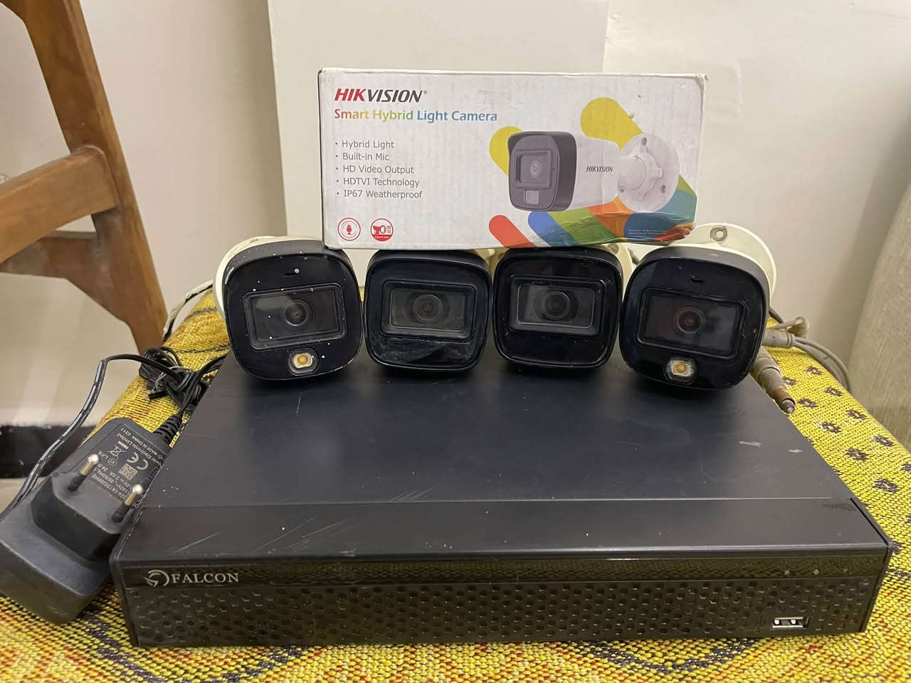 DVR • ٤ كاميرات • نانو برج