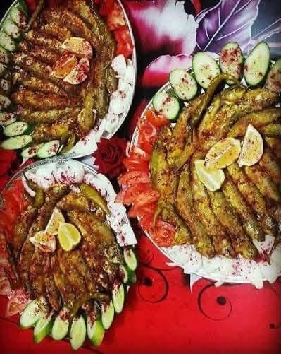 اللهم صلى ع محمد وال محمد موجود سمك زوري مقلي 
كاريبي مقلي 
تمن احمر 
تمن اصفر 
سمك مسكوف حجز ع الخاص 
او وتساب ***********

