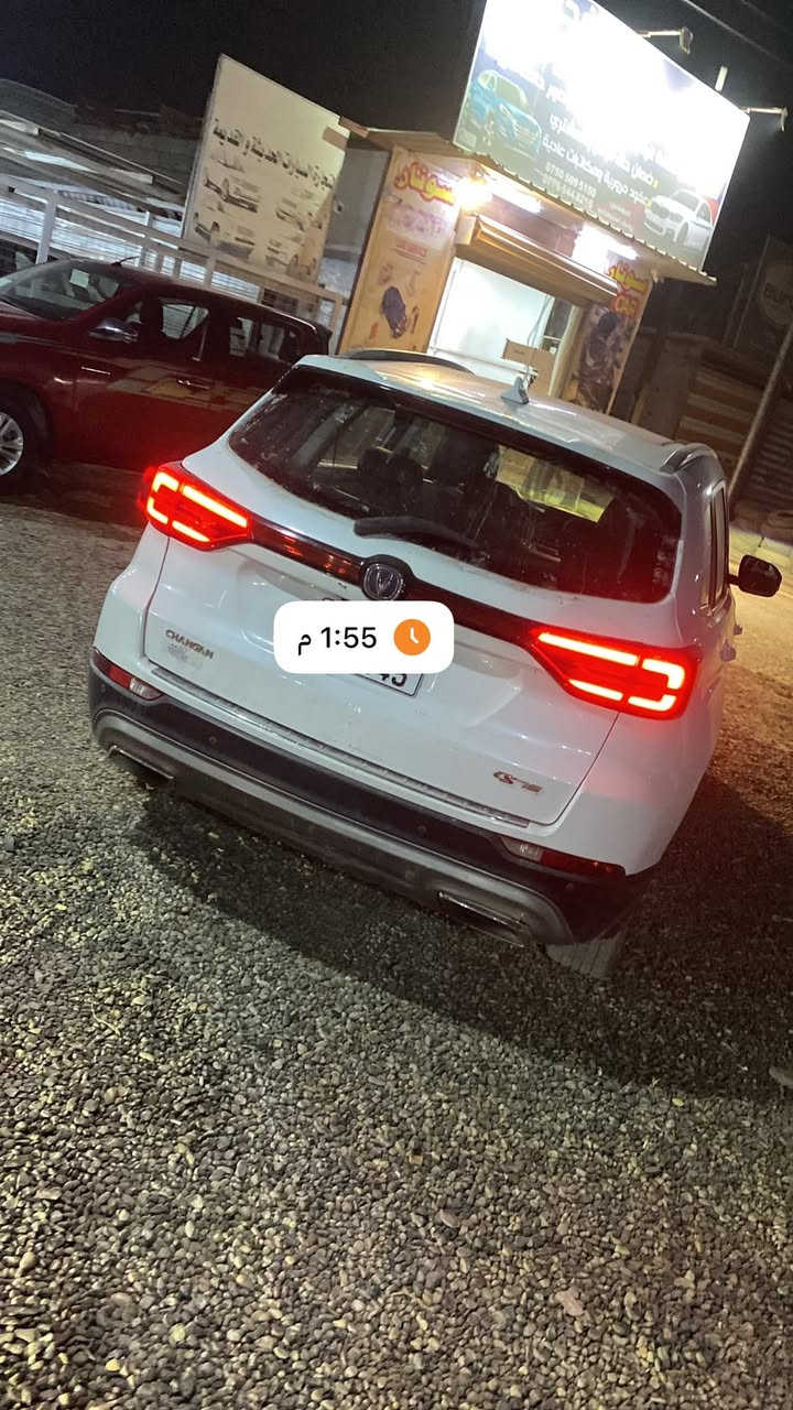 السلام عليكم شانجان موديل 2019 /cs75 للبيع و سياره فول مواصفات  رقم بغداد و موصفات سياره معروفه *********** واتساب 
مرايات شفط 
اوتو  
سايد بريك كهرباء 
كشنات تبريد +تدفئه 
هيتر مرايات 
مقاعد جلد 
كنش كهرباء 
مكينه 1800 تيربو 
مودات القياده عدد NoRMAL/SPORT/ECO/
كشافات ضباط 
كامره خلفيه 
حساسات إماميه +خلفيه
