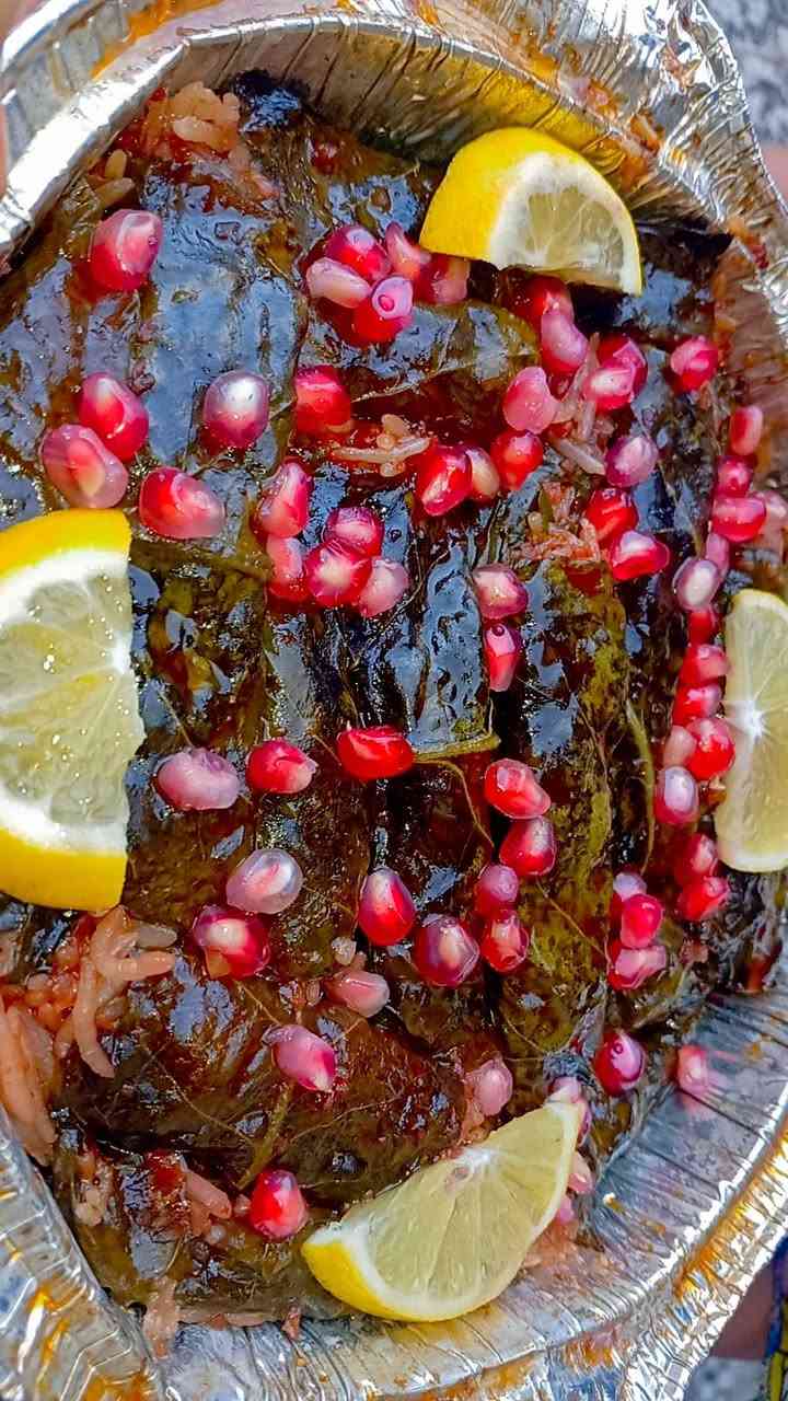 دولمه • لحم بعجين • توصيل