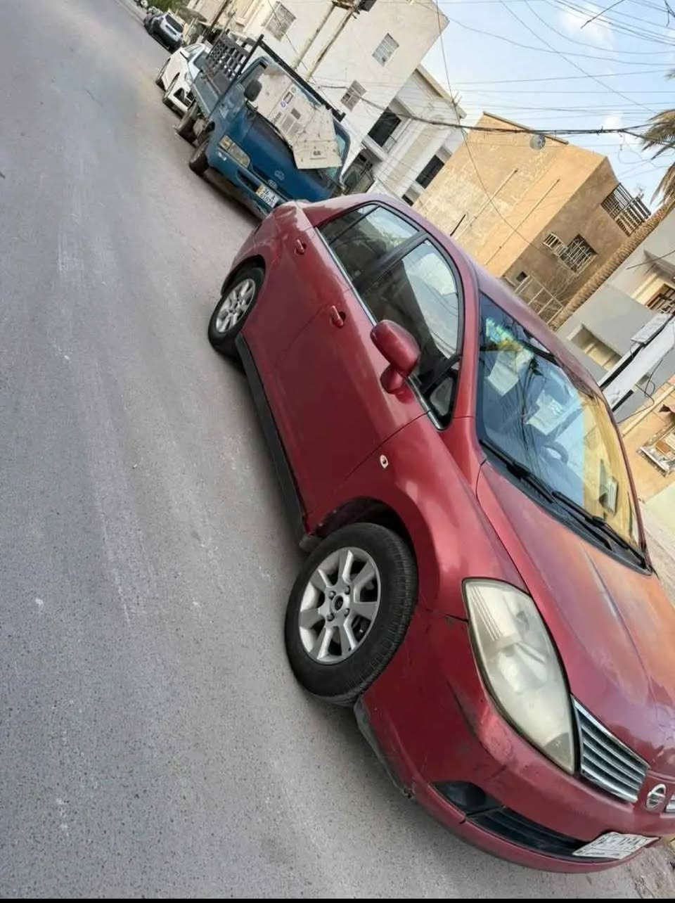 سلام عليكم 
نيسان تيدا خليجي موديل 2008 محرك 1600  بلاديه بدون صبغ أو حادث  بيها جراد شويه  فقط طخة  بجاملغ الخلفي مرجع  ع بارد  سعر 60 ورقة  وبيها مجال  
ادامه منظومة البانزين كلهة 
بلكات دنسو يابانية جديدة 
صدر جديد قبل يومين مبدل 
تبريد ثلج 
العنوان بغداد الكرخ تقاطع درويش 
رقم *********** بغداد, العراق
